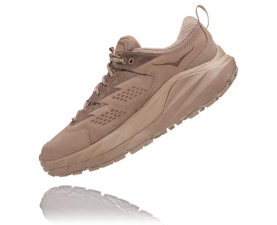 Hoka One One Trailsko Dame - Kaha Lav Gore-Tex - Beige - 578213JAE